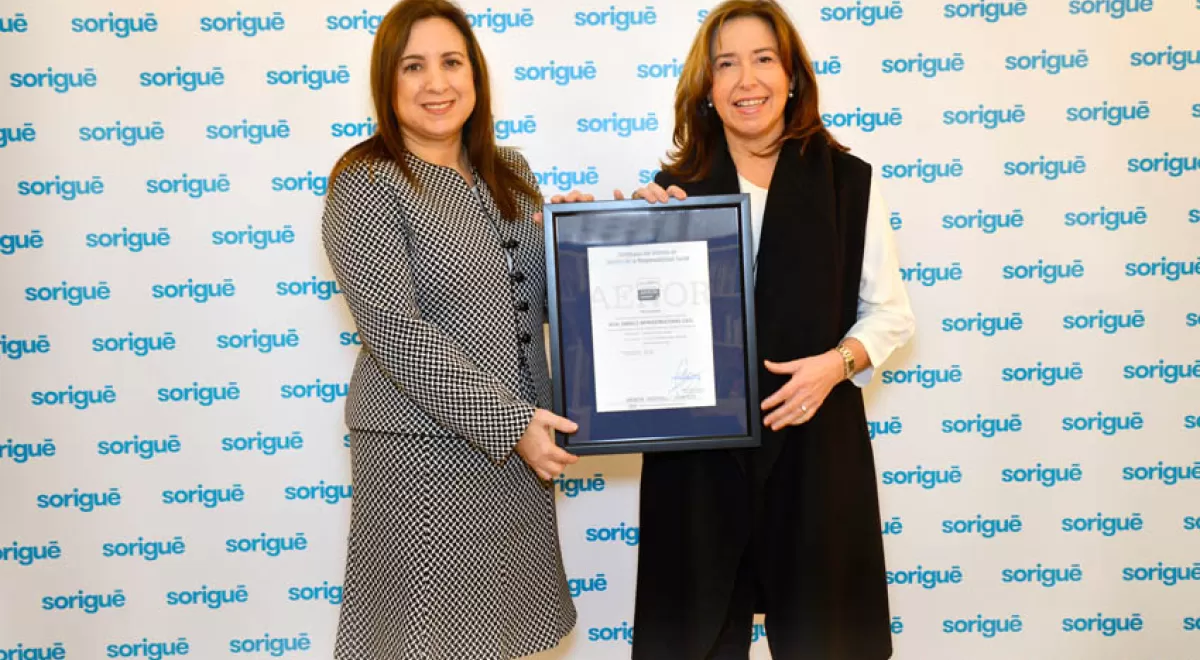 La empresa del grupo Sorigué, Acsa, Obras e Infraestructuras, S.A.U., obtiene la certificación en Responsabilidad Social