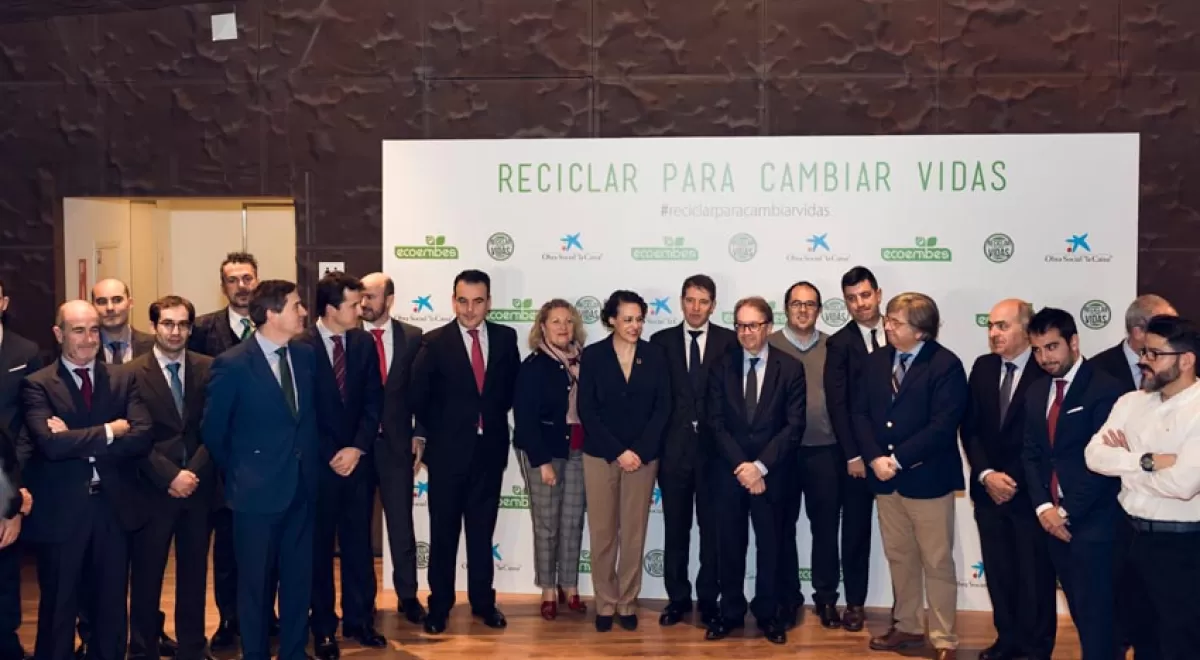 Ecoembes presenta la nueva red de empresas del proyecto "Reciclar para cambiar vidas"