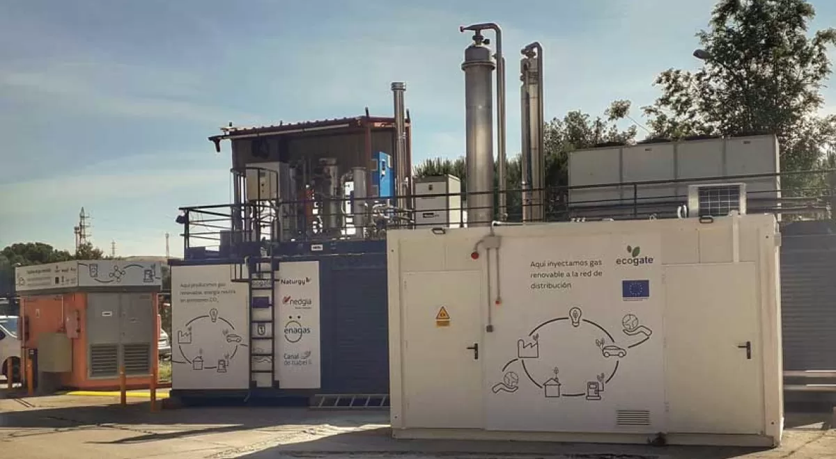 El Consorcio Europeo ECO-GATE inicia la inyección y distribución de gas renovable en la red