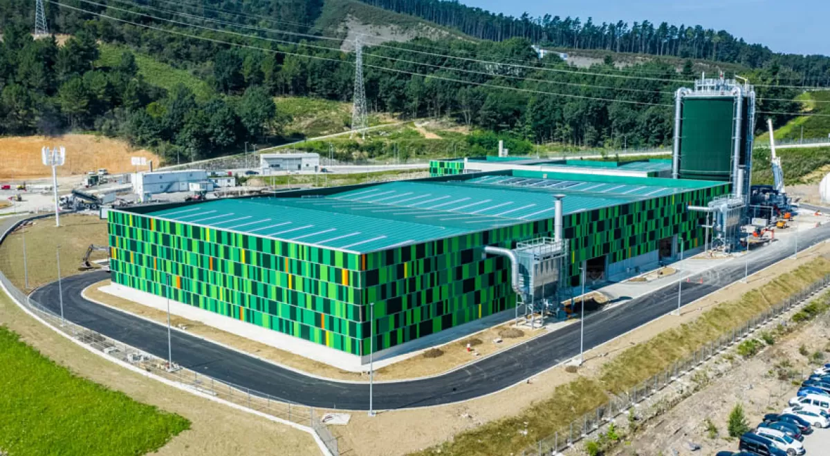 Gipuzkoa pone en marcha una nueva instalación de su Complejo Medioambiental: la planta de biometanización