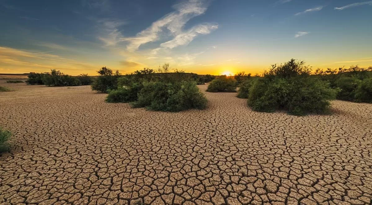 El suelo y la atmósfera interactuan promoviendo las sequías