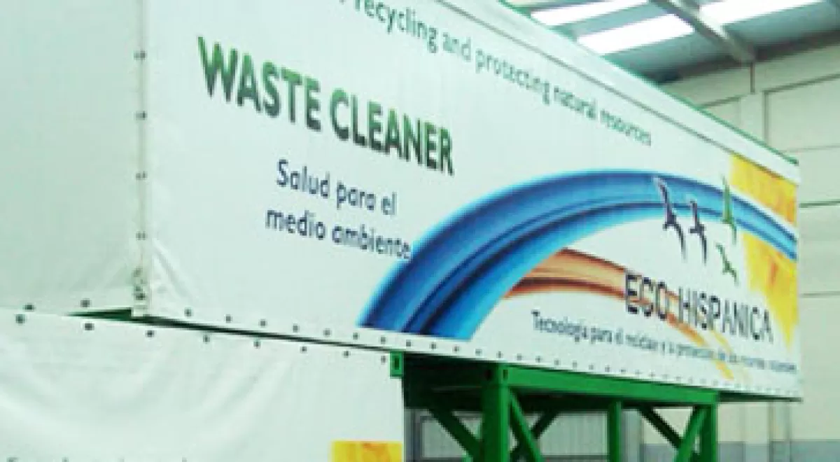 Eco Hispánica desarrolla un novedoso sistema de tratamiento de residuos que permite recuperar más del 75% de los materiales