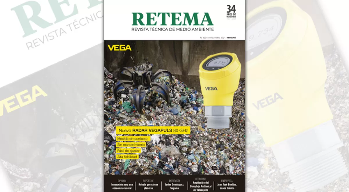 Ya disponible la edición digital de RETEMA 229 Marzo/Abril 2021