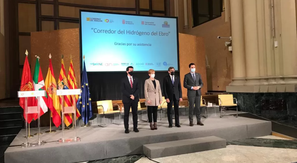Se presenta en Aragón el Corredor del Hidrógeno del Ebro