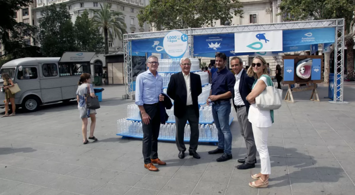 Las fundaciones Aguas de Valencia y Oceanogràfic promueven el cuidado ambiental en el Bonicafest