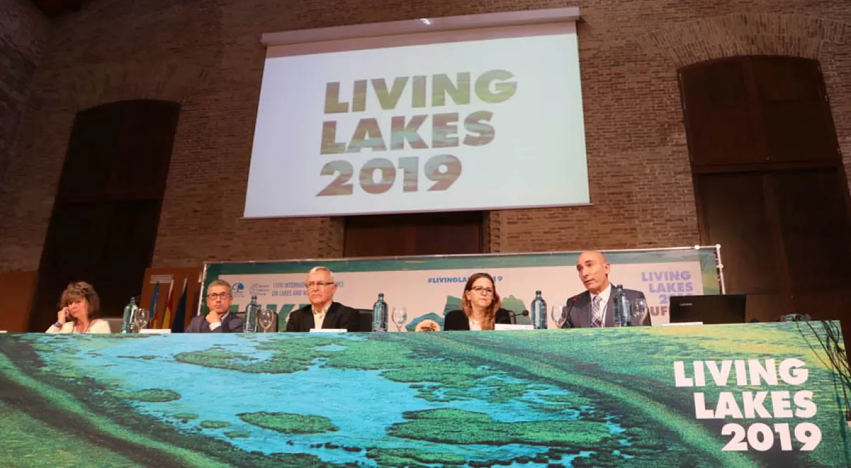 Hugo Morán destaca el papel de los humedales en la Conferencia Living Lakes