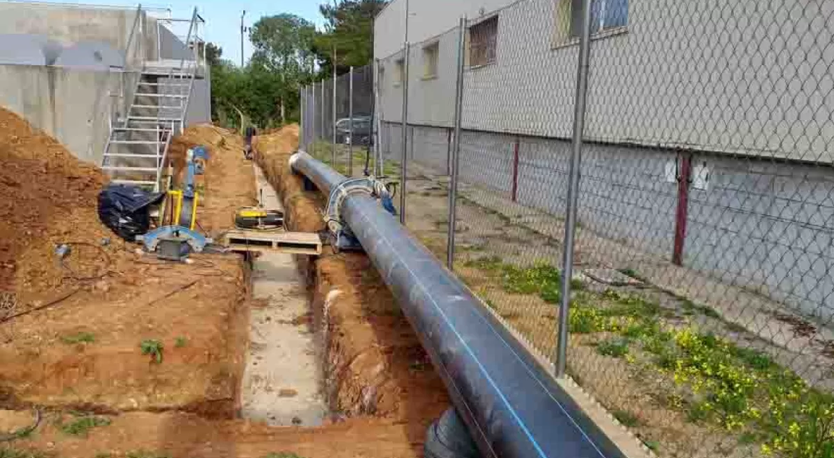 Termina la remodelación de la depuradora de Santa Eulalia des Riu en Ibiza