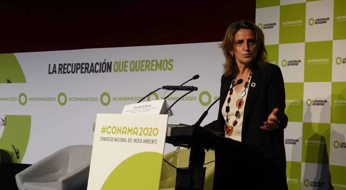 Teresa Ribera reivindica la necesidad de una sociedad crítica para avanzar en sostenibilidad