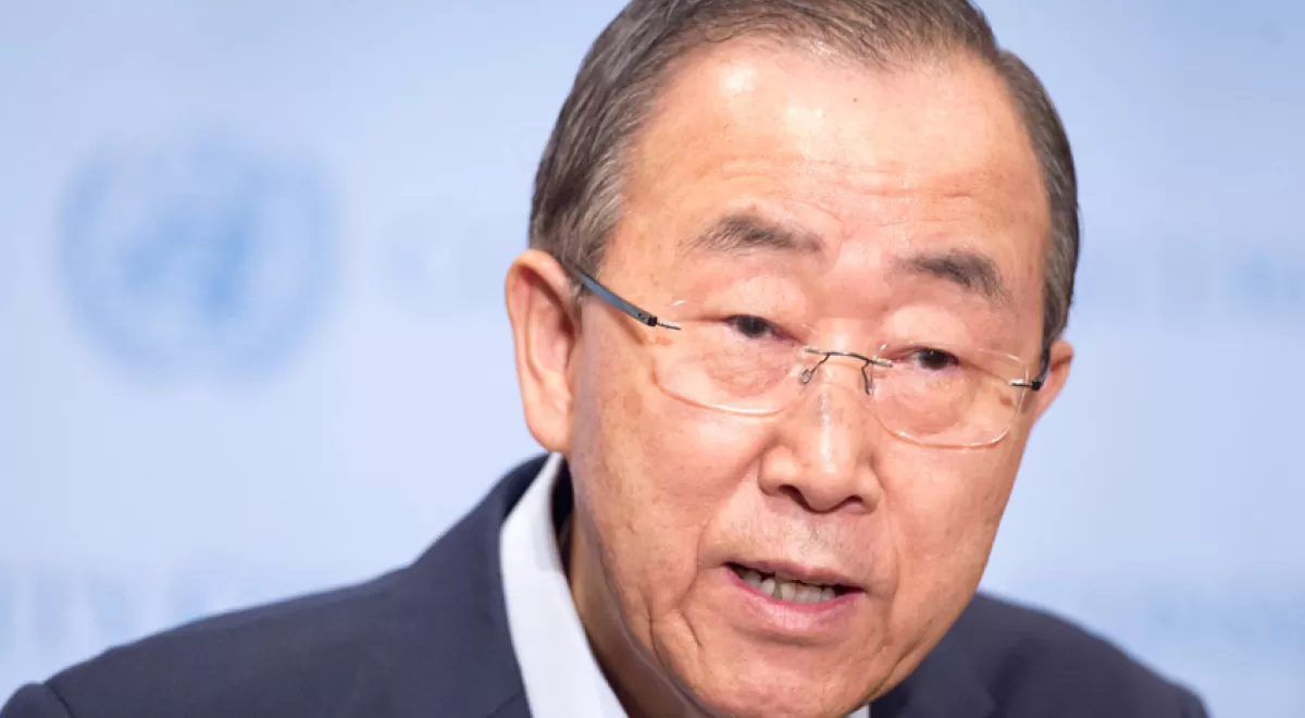 Ban Ki-moon: "La COP21 debe marcar el suelo, no el techo de nuestras ambiciones"