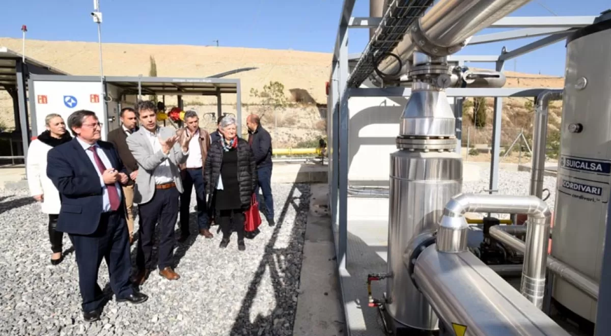 Ecocentral Granada pone en marcha una nueva planta de biogás para autoabastecimiento de energía