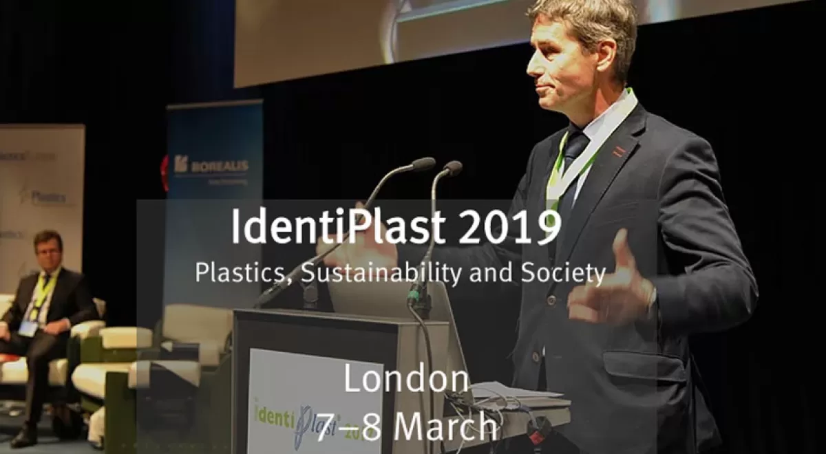 Londres acogerá IdentiPlast 2019, el mayor evento europeo de sostenibilidad de los plásticos