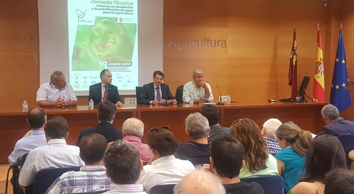 Murcia apuesta por la desnitrificación para compatibilizar agricultura y recuperación del Mar Menor