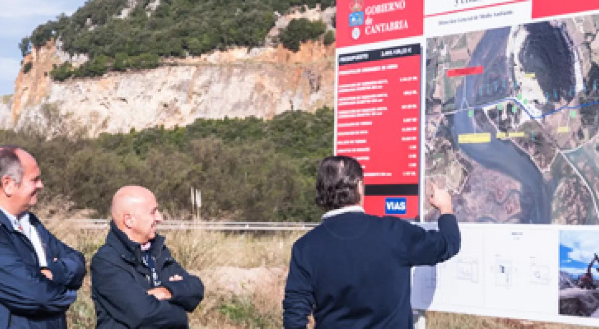 Inaugurado el penúltimo tramo de la Autovía del Agua entre Argoños y Cicero tras una inversión de más de 3 millones de euros