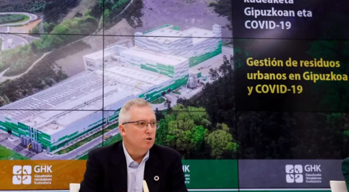 La generación de residuos en Gipuzkoa aumenta un 6,7% durante el confinamiento