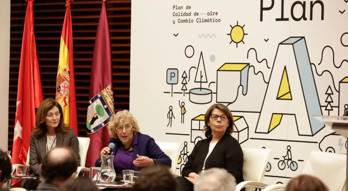 Madrid presenta un plan con 30 medidas para reducir la contaminación y los gases de efecto invernadero