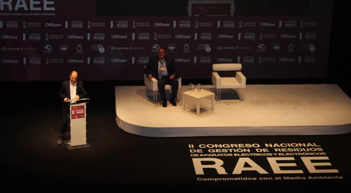 El II Congreso Nacional de RAEE congrega a cerca de 300 profesionales en València