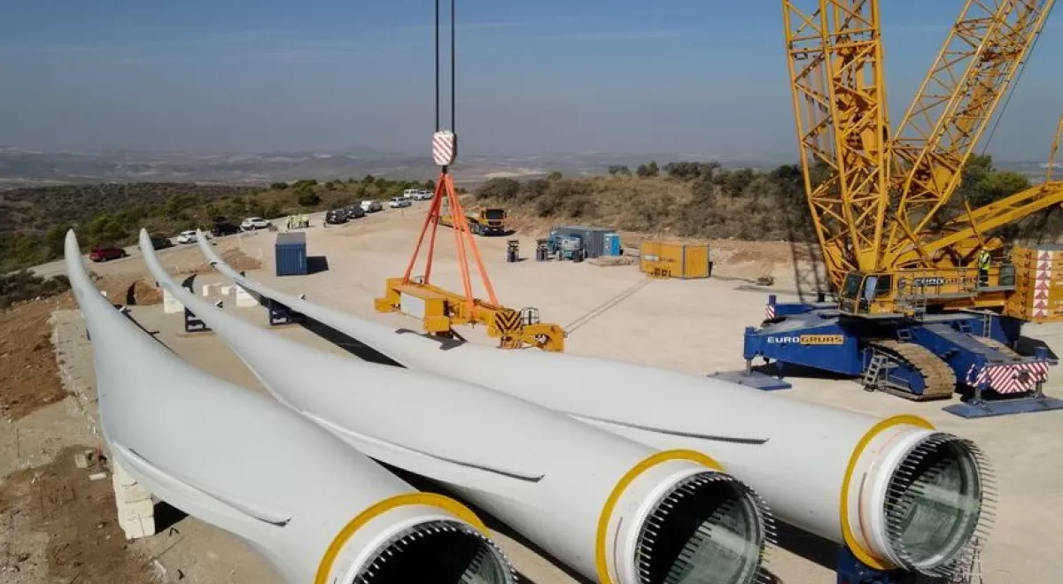 Iberdrola y FCC crearán la primera planta española de reciclaje de palas de aerogeneradores