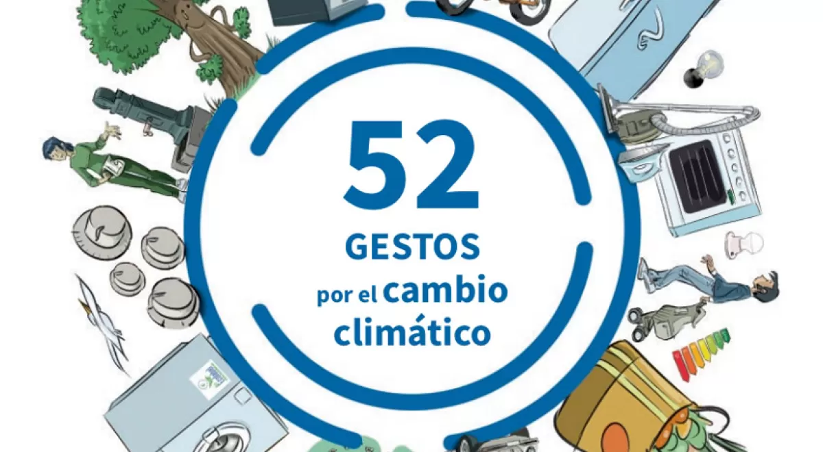 El Gobierno Vasco edita una guía sobre cómo hacer frente al cambio climático con 52 gestos cotidianos
