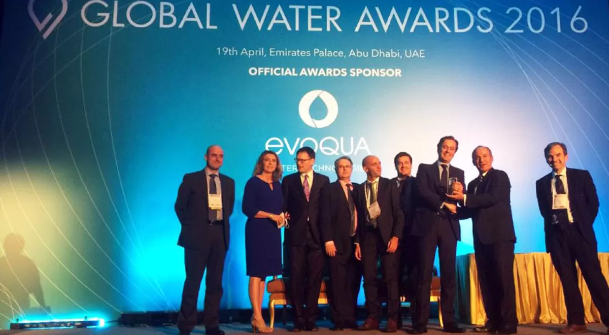ACCIONA Agua, ganadora del premio Global Water Award a la Mejor Empresa de Desalación