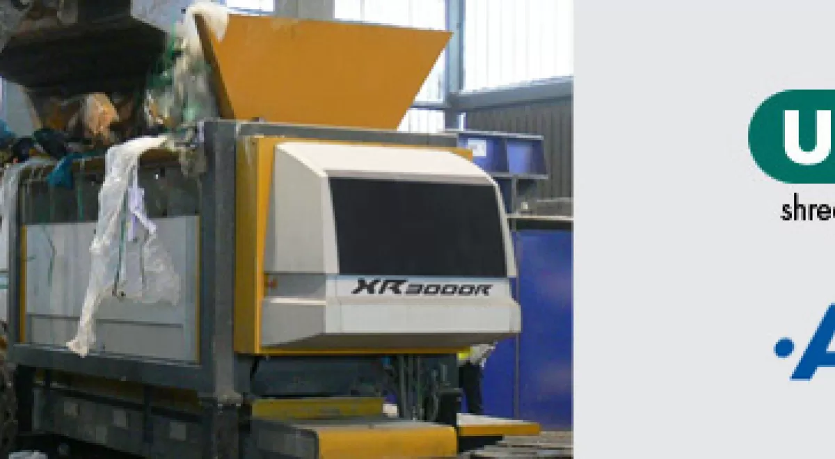 La empresa austriaca de gestión de residuos A.S.A. prueba el nuevo triturador UNTHA XR3000R con excelentes resultados