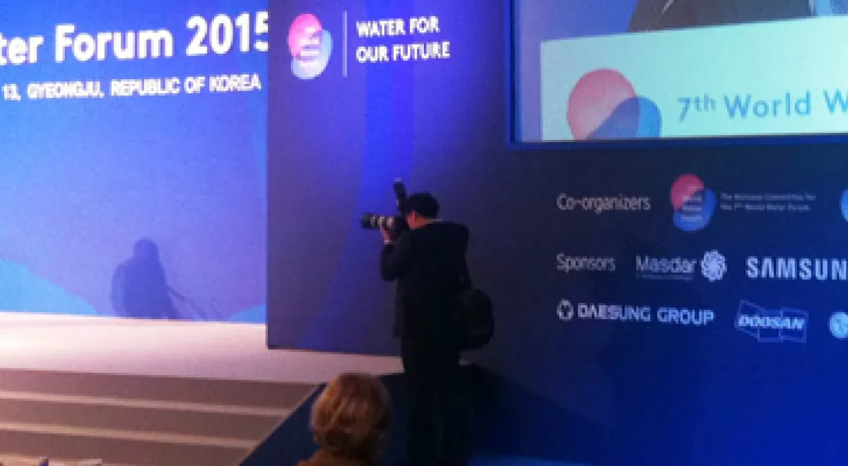 La delegación de España participa en la inauguración del VII Foro Mundial del Agua en Corea
