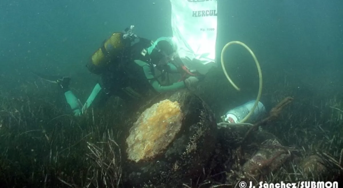 El proyecto SUBMON ha extraído 13.000 kg de residuos del fondo marino entre sus dos ediciones