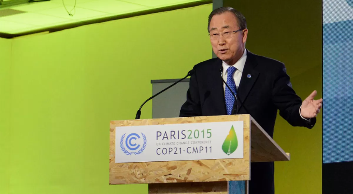 Ban Ki-moon: "El Acuerdo de París es un triunfo monumental para los pueblos y el planeta"