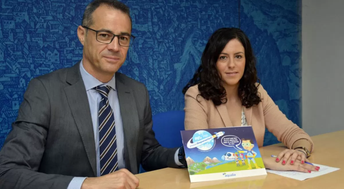 El Ayuntamiento de Toledo y Aqualia animan a los escolares a participar en el concurso \"Misión Depuración\"