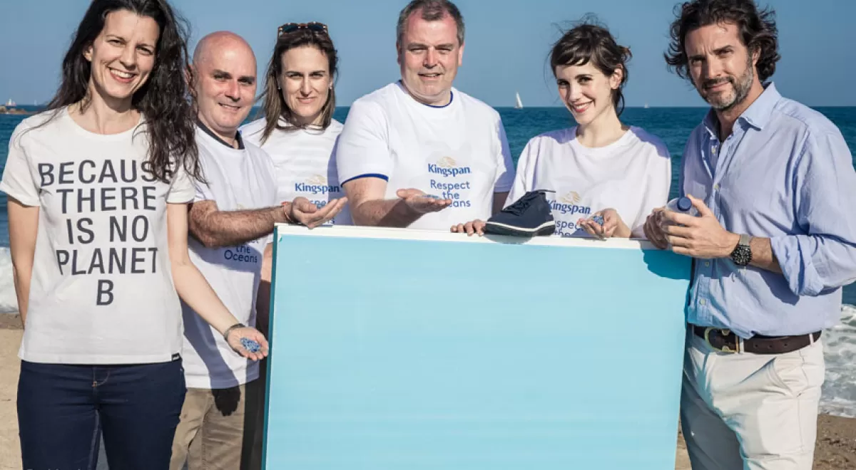 Kingspan y la Fundación Ecoalf trabajan juntos para reciclar la basura marina