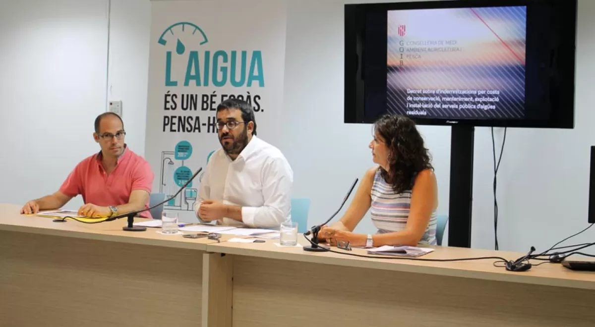 Sale a exposición pública el decreto que establece la gestión del canon de saneamiento de Baleares