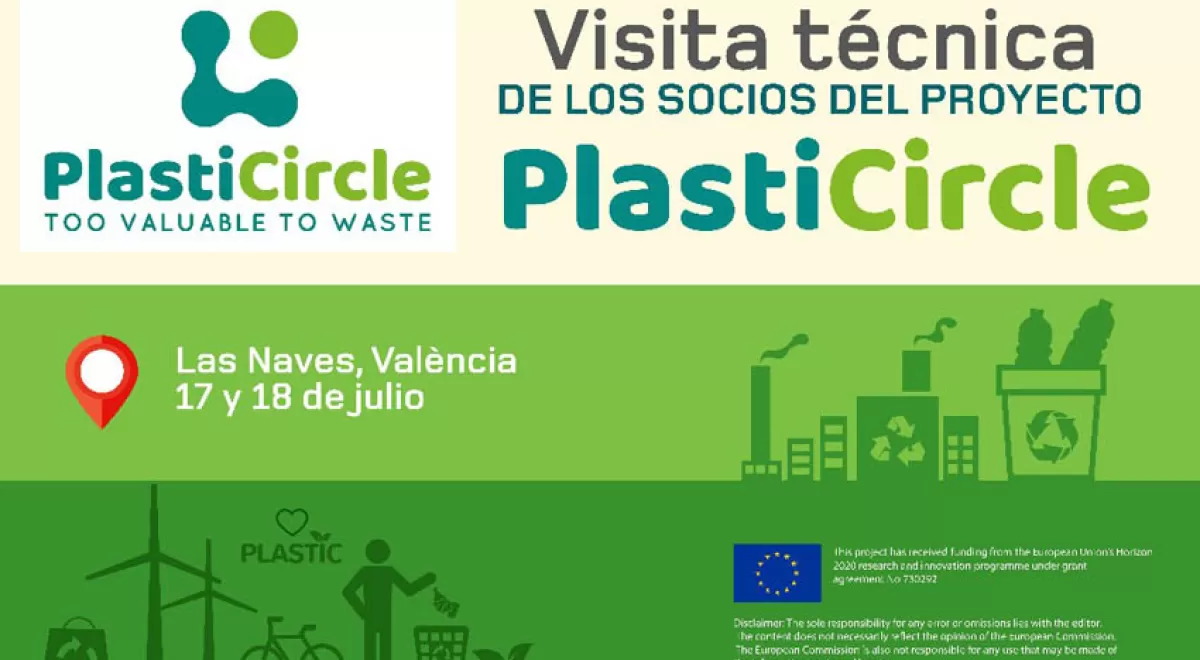 Valencia acoge una reunión del proyecto PlastiCircle que reinventará el reciclaje de envases plásticos