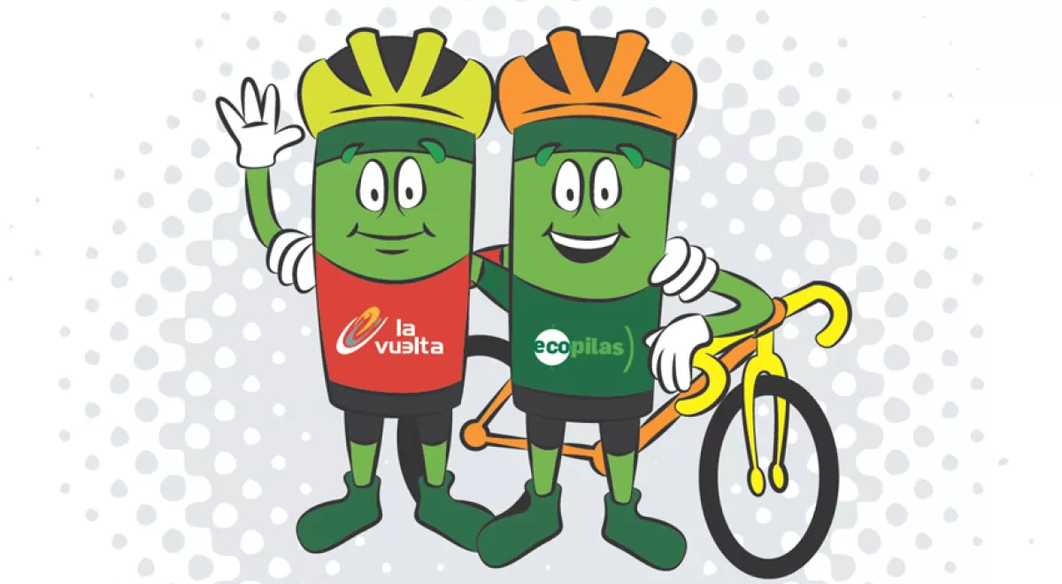 Ecopilas fomentará el reciclaje de pilas durante la Vuelta a España