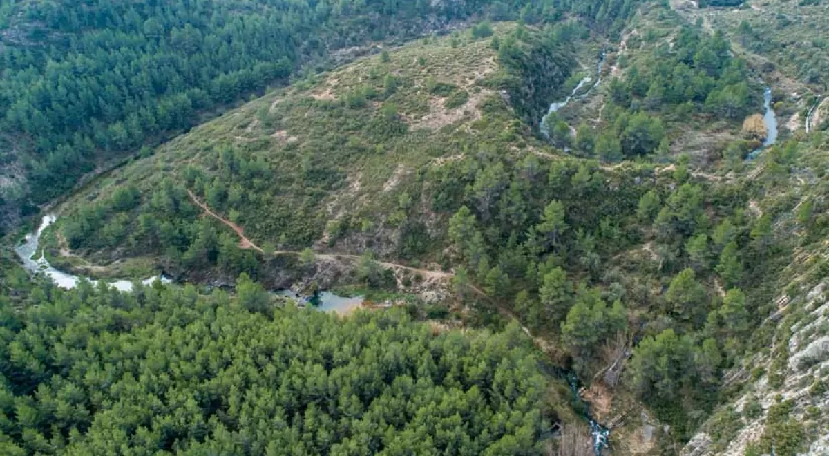 El Río Palancia vuelve a llevar agua después de cinco décadas gracias a los trabajos de recuperación fluvial