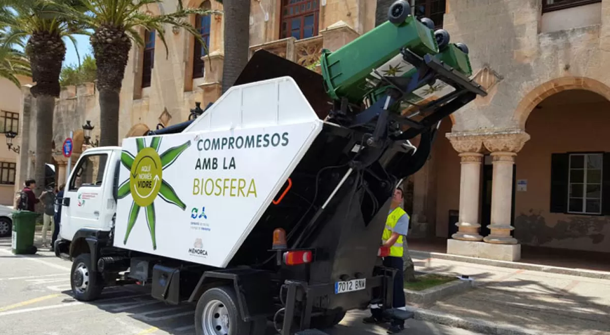 Menorca aprueba inicialmente su nuevo Plan de Prevención y Gestión de Residuos