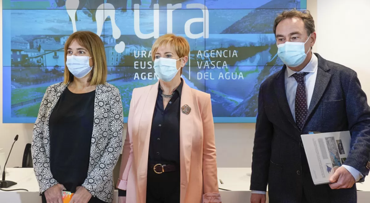 La Agencia Vasca del Agua reducirá en hasta un 40% la población afectada por inundaciones