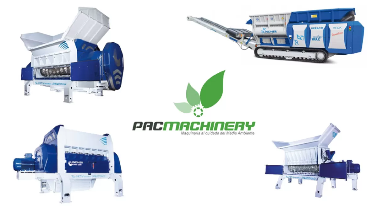 Pac Machinery y Lindner, la combinación ganadora para el reciclaje de residuos