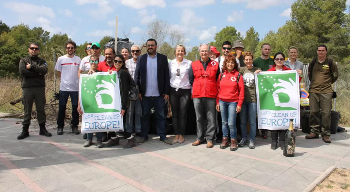 Let 's Clean Up Europe reunió 1200 voluntarios para acciones de limpieza de residuos en Baleares