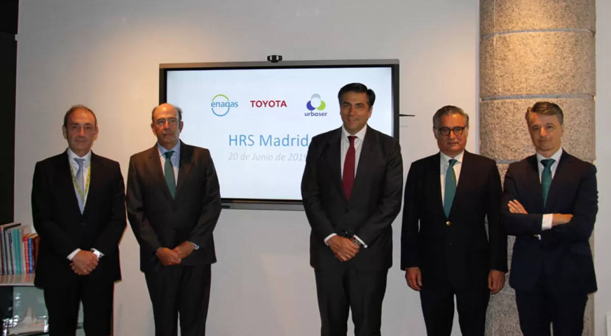 Un acuerdo entre Urbaser, Enagás y Toyota permitirá instalar la primera estación de repostaje de hidrógeno de España