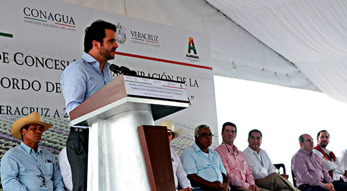 Veracruz recibirá más de 215 millones de dólares en infraestructuras hidráulicas durante 2016