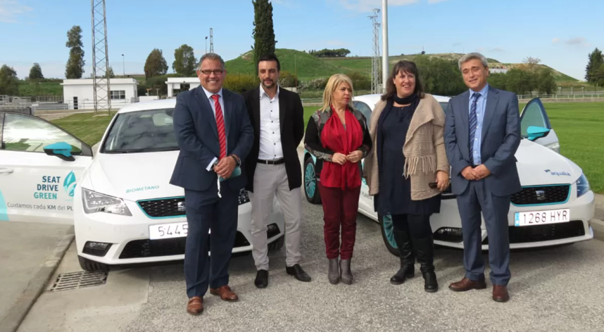 Aqualia produce biocombustible para coches de las aguas residuales de la depuradora de Jerez