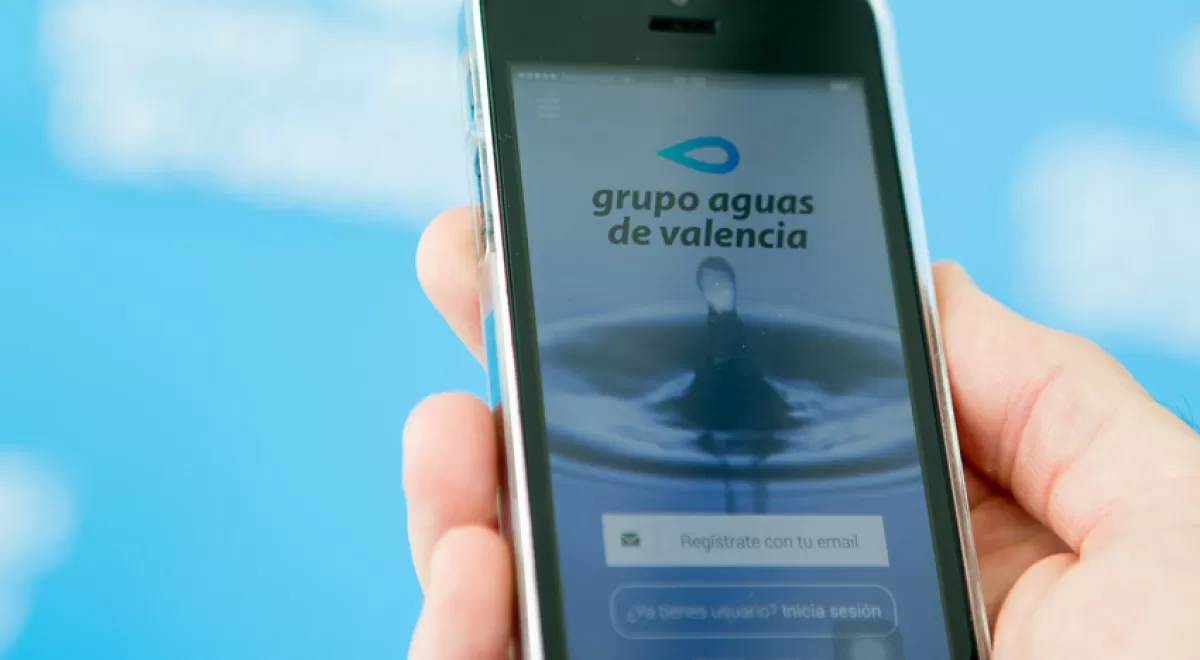 La nueva app de Grupo Aguas de Valencia facilita la gestión del servicio a sus clientes