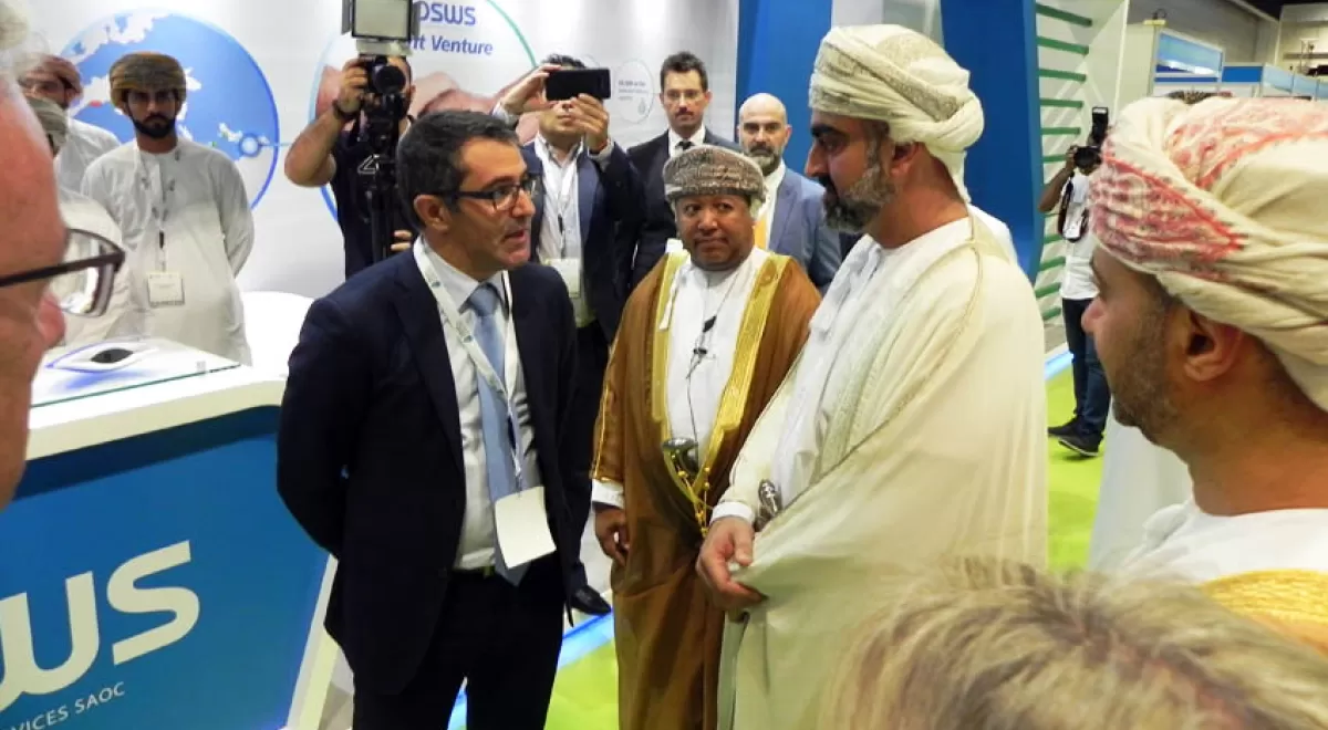 Aqualia y Majis presentan su alianza por la sostenibilidad en el Oman Energy & Water Exhibition and Conference 2018