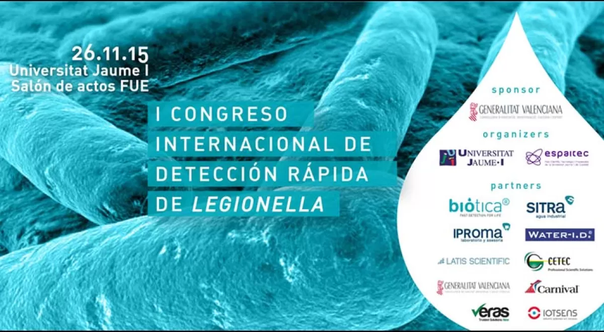 Castellón acoge el I Congreso Internacional de Detección Rápida de Legionella