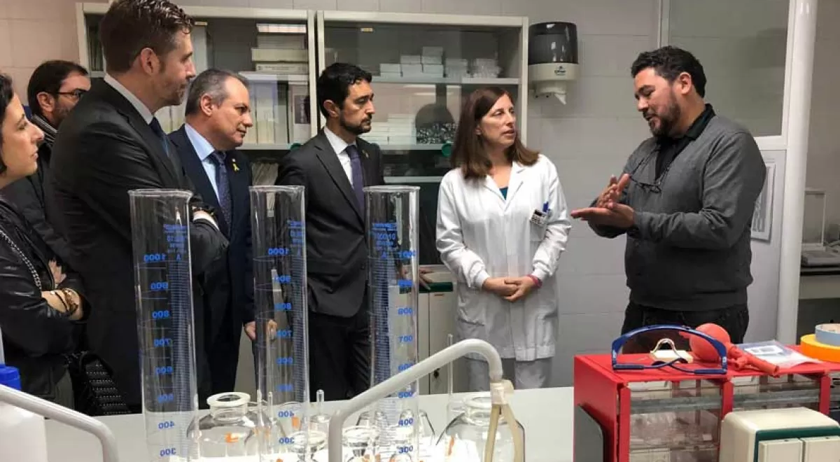 Inaugurada la ampliación del laboratorio de la Agencia Catalana del Agua en Abrera