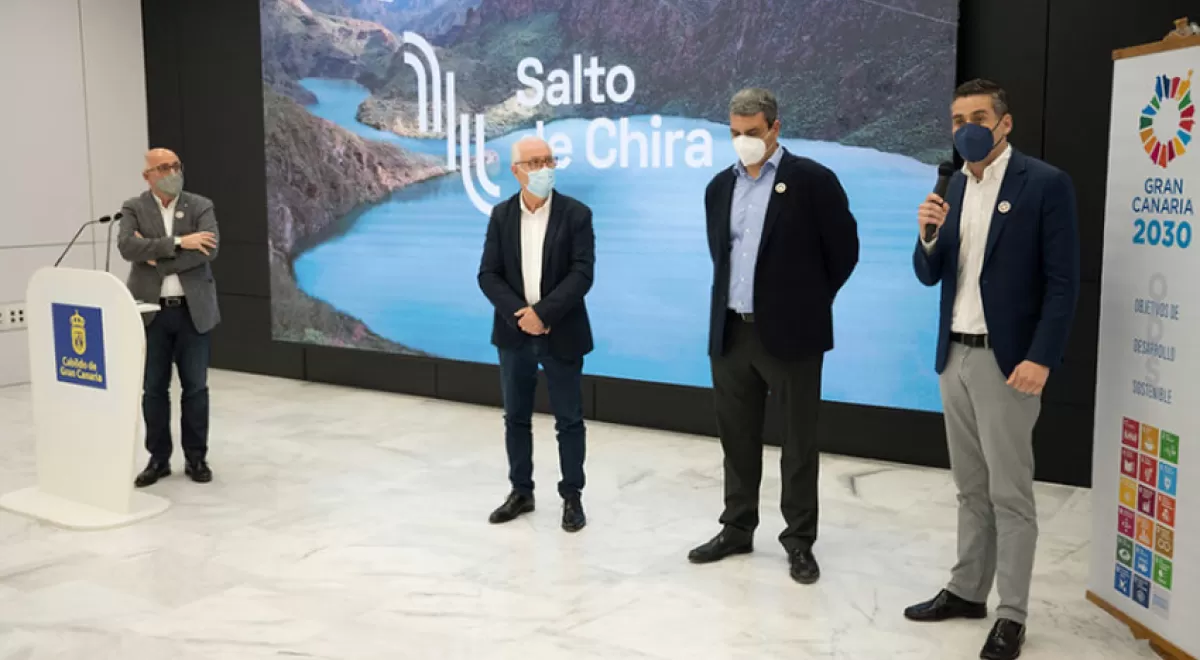 El Cabildo de Gran Canaria tramita el innovador proyecto Salto de Chira