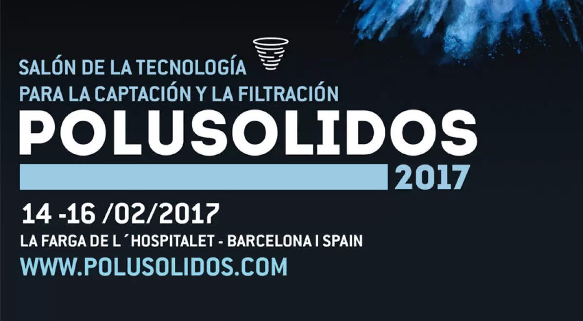 En 2017 se celebrará POLUSÓLIDOS, un salón sobre tecnología de captación y filtración