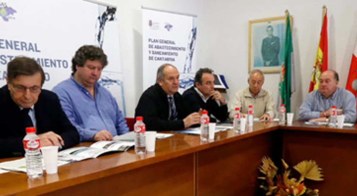 El Plan de Abastecimiento y Saneamiento de Cantabria invertirá más de 34 millones de euros en la comarca de los Valles Pasiegos