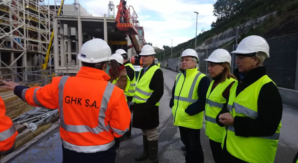 La construcción de la primera fase del Complejo Medioambiental de Gipuzkoa encara la recta final