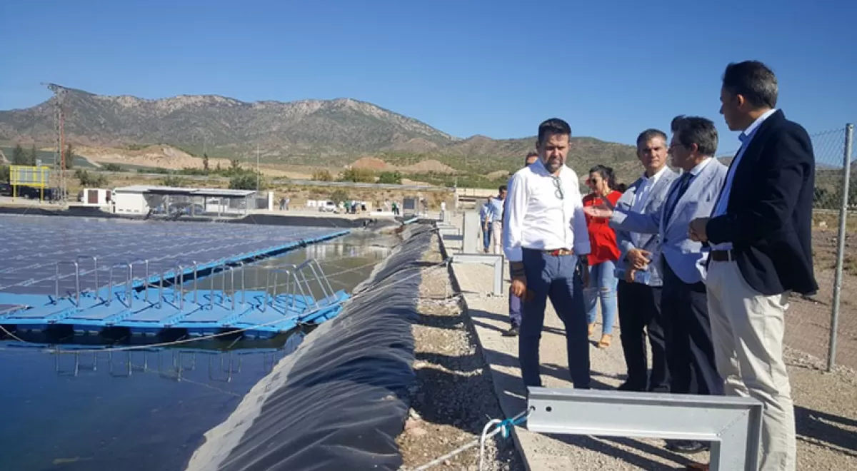 Los regantes de Lorca ya cuentan con un novedoso sistema de generación de energía fotovoltaica