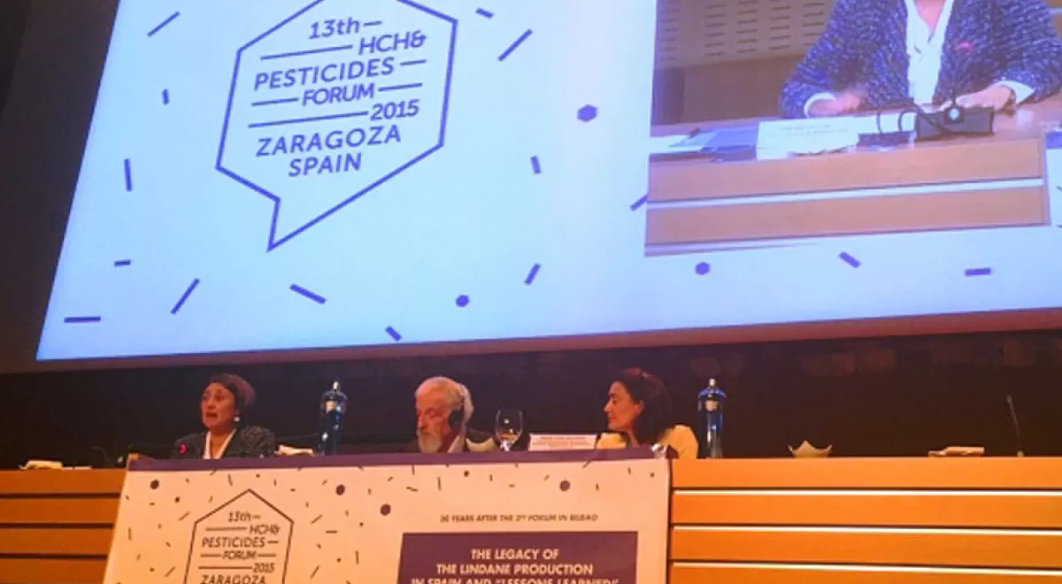 La firma de la 'Declaración de Zaragoza' pone fin al XIII Foro Internacional de HCH y Pesticidas